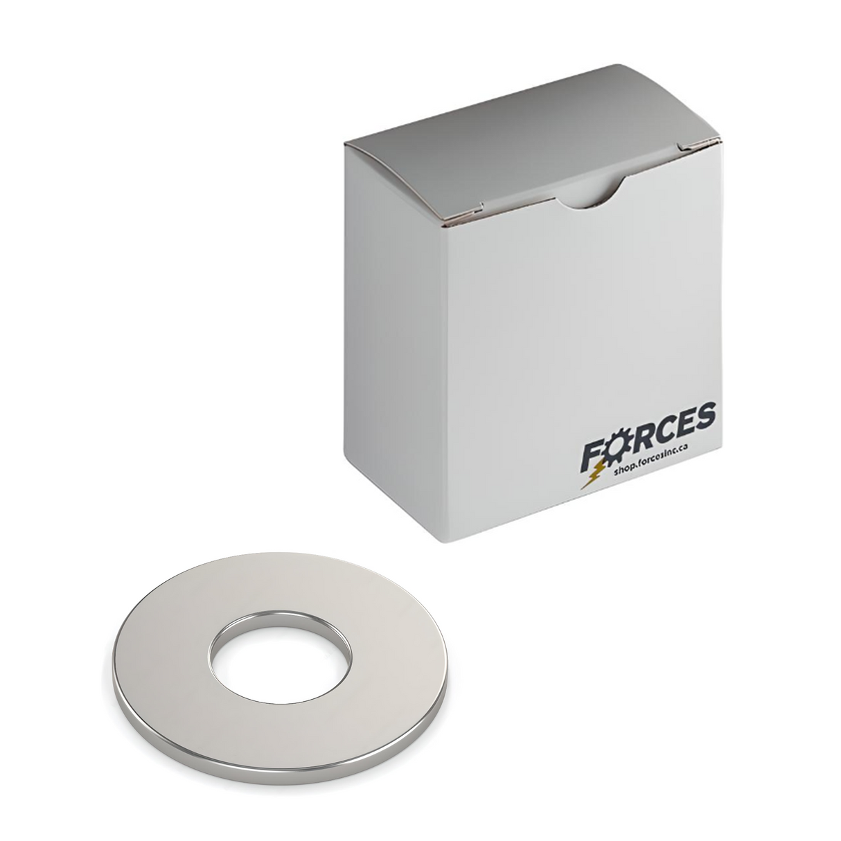 Standard Flat Washer 1/4" x 0.625" O.D. - Stainless Steel 316 Low Carbon