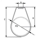 Swivel Band Hanger - Stainless Steel 304