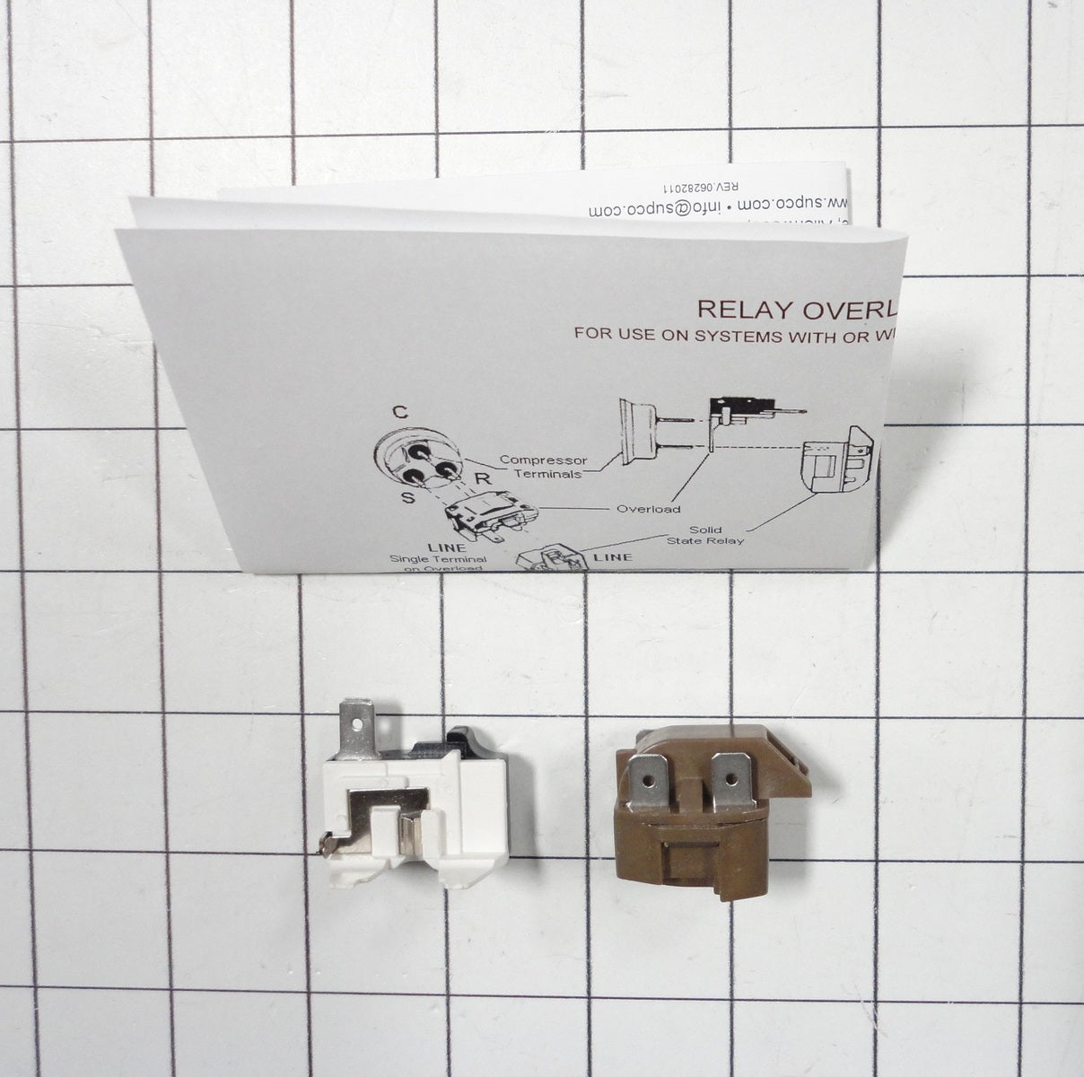 SZ4387766 Refrigerator Start Relay Kit for 4387766