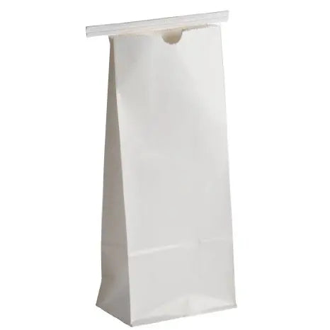 Sacs à café avec attache – Blancs - 250G