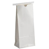 Sacs à café avec attache – Blancs - 250G