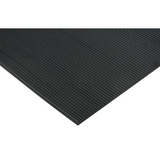 ZENITH Fine Ribbed Matting 3' x Lin. Ft. x 1/8" Black