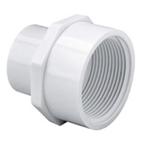 PVC Reducing Adapter (SOC x FPT) Sch 40 - White