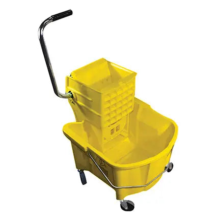 Seau avec essoreuse (jaune)
