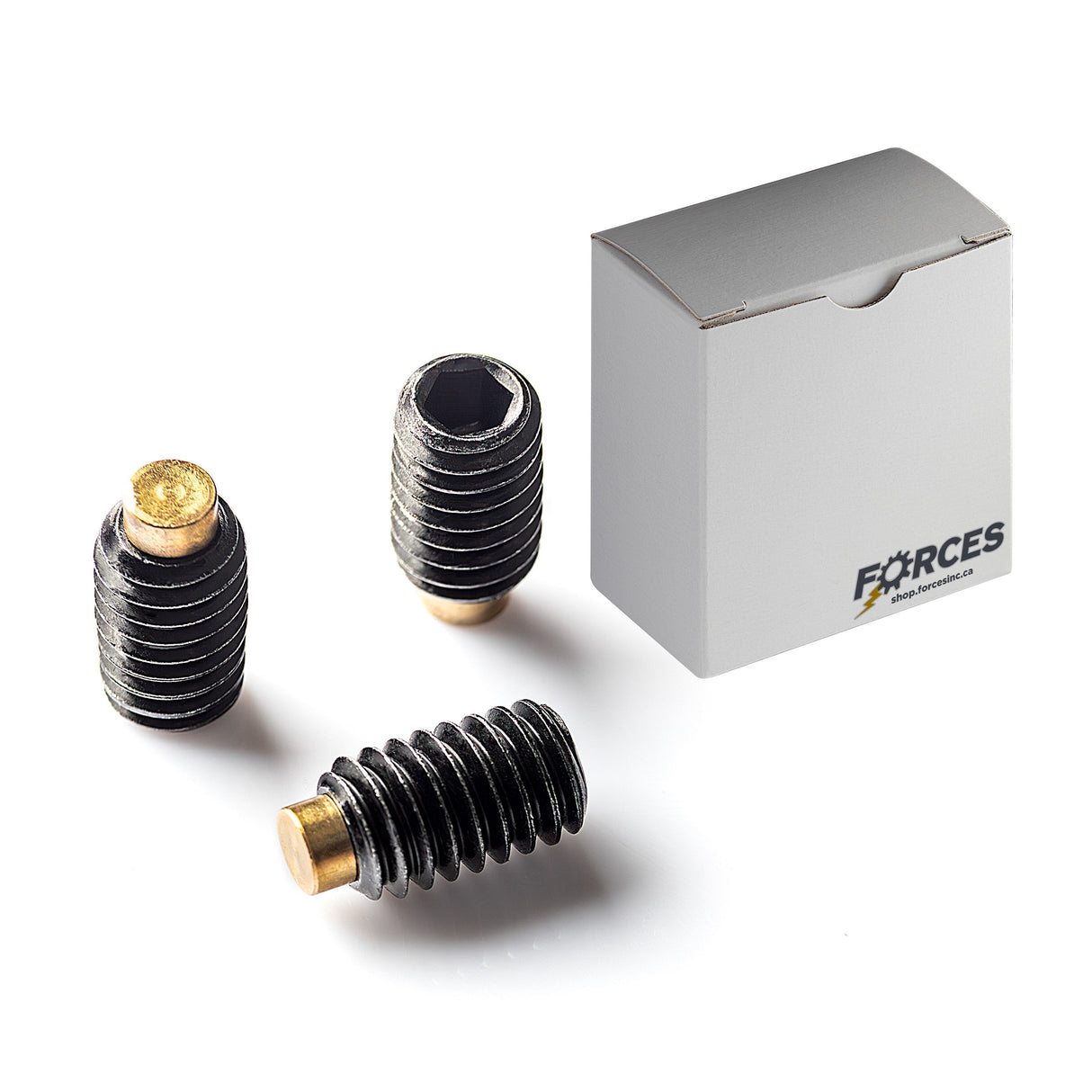 Brass Tip Set Screw #8-32 x 3/8" Black Oxide