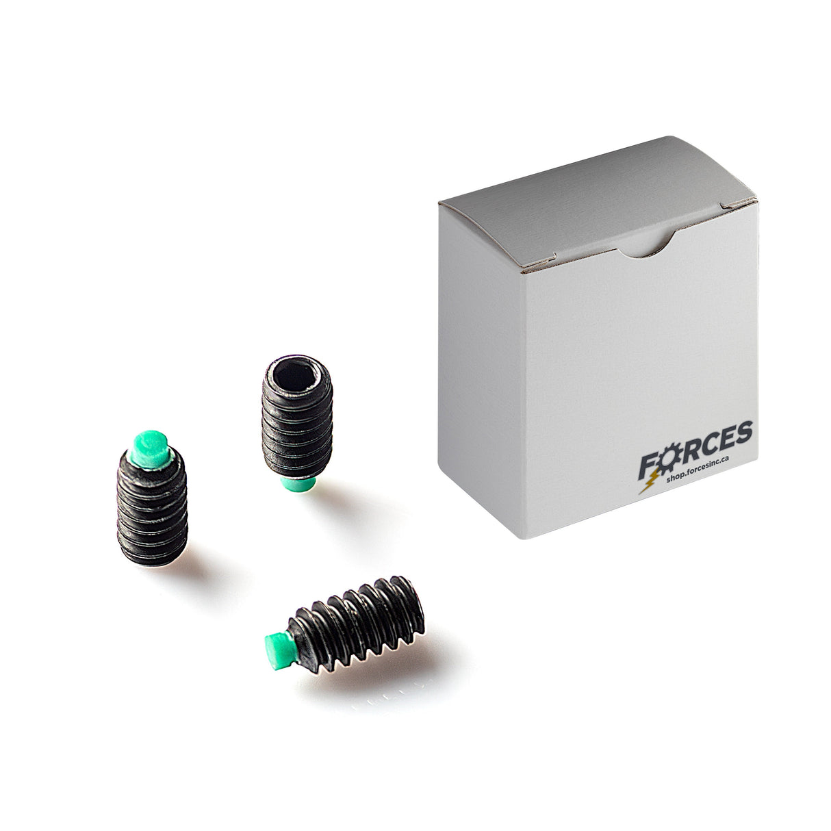 Nylon Tip Set Screw #10-24 x 1/4" Black Oxide