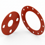 3-1/2" Full Face Flange Gasket #300 THK 1/8" - SBR Rubber