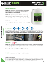 Mineral Seal Powder (Concrete Liner)