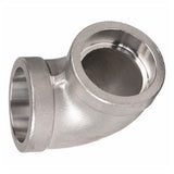 Codo 90° para soldar a caja #150 - Acero inoxidable 304