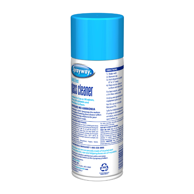 Sprayway Glass Cleaner, 20 oz., Aerosol Can