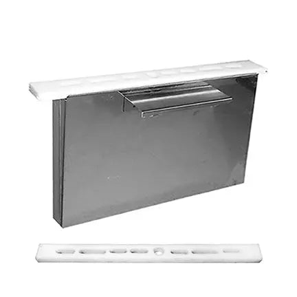 Support à couteaux en acier inoxydable pour table, 16" x 14"