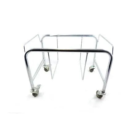 Support en chrome pour panier à main
