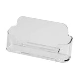 Support pour cartes d'affaires en acrylique transparent
