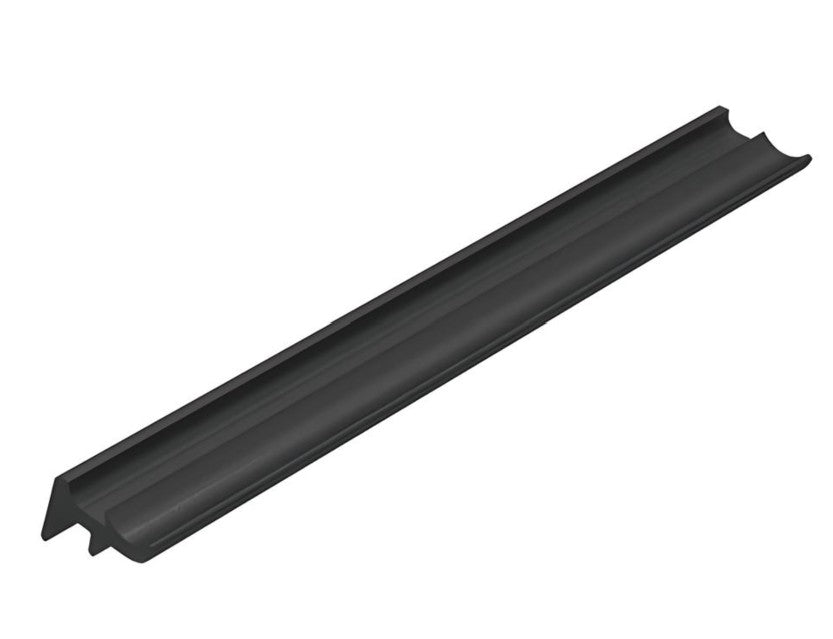 Joint en caoutchouc à fente en T série 10 pour panneau de 3/16" - Longueur 1 pied