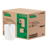 Cascades PRO Perform Roll Paper Towel, 1-Ply, White, 7.50" (190.50 mm) Width x 600 ft (182.88 m), 12 rolls/pack, Recycled, Certified
