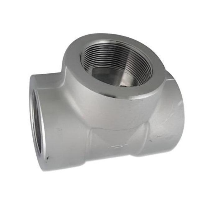 Reducing Tee NPT #3000 - Stainless Steel 316/316L