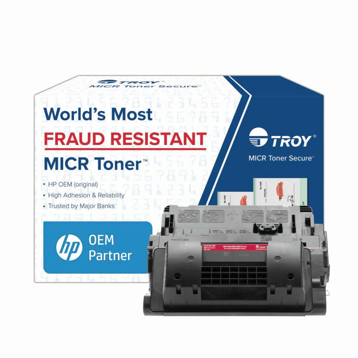 TROY M203 (HP 30A) MICR TONER