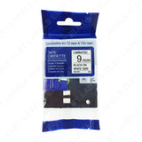 Ruban compatible TZe221 BROTHER® P-Touch (noir sur blanc)