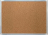 Tableau en liège cadre aluminium – 3 formats – Fixation murale facile
