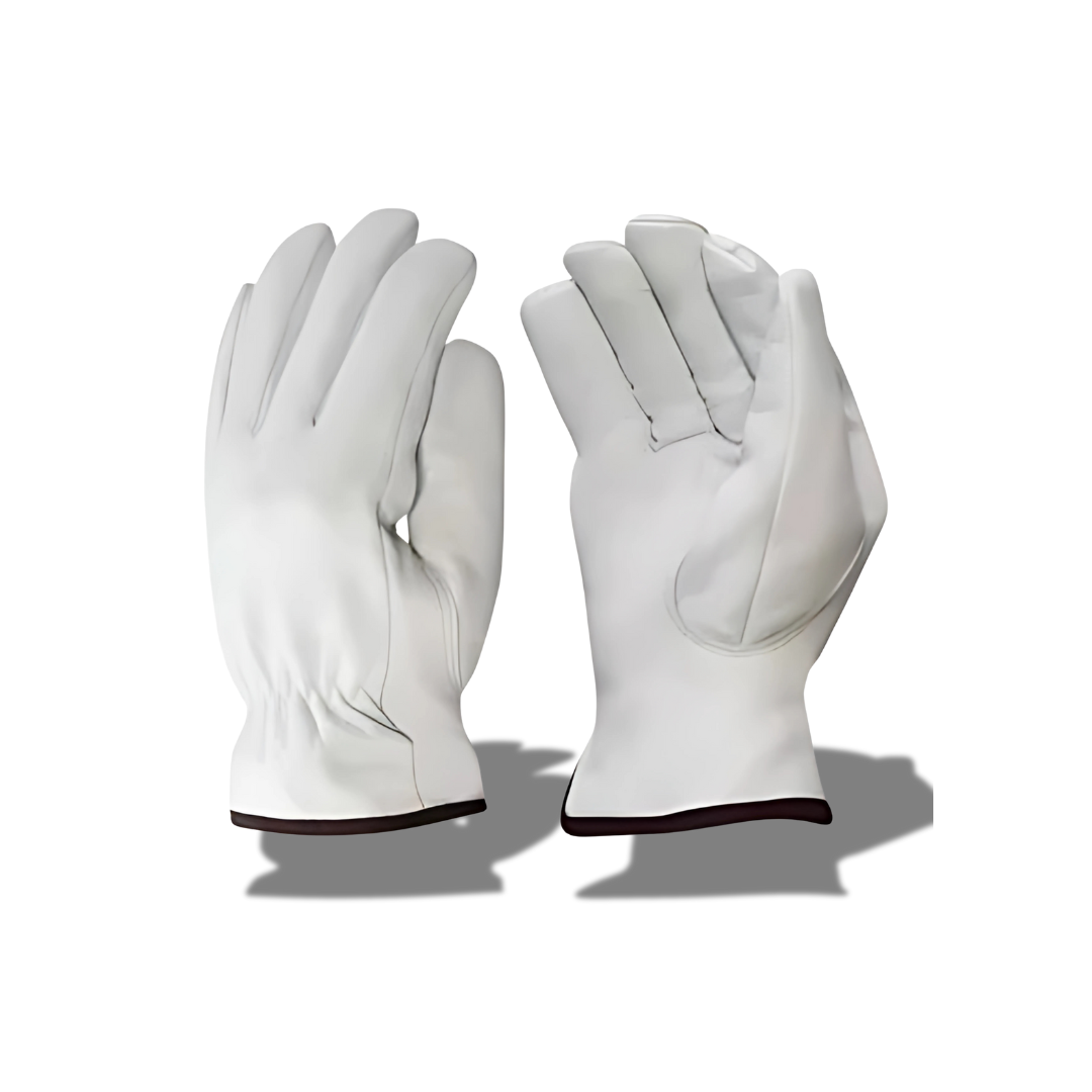 White Drivers GOAT-EE Glove Unlined (BOPO EDITION)