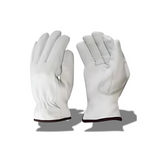 White Drivers GOAT-EE Glove Unlined (BOPO EDITION)