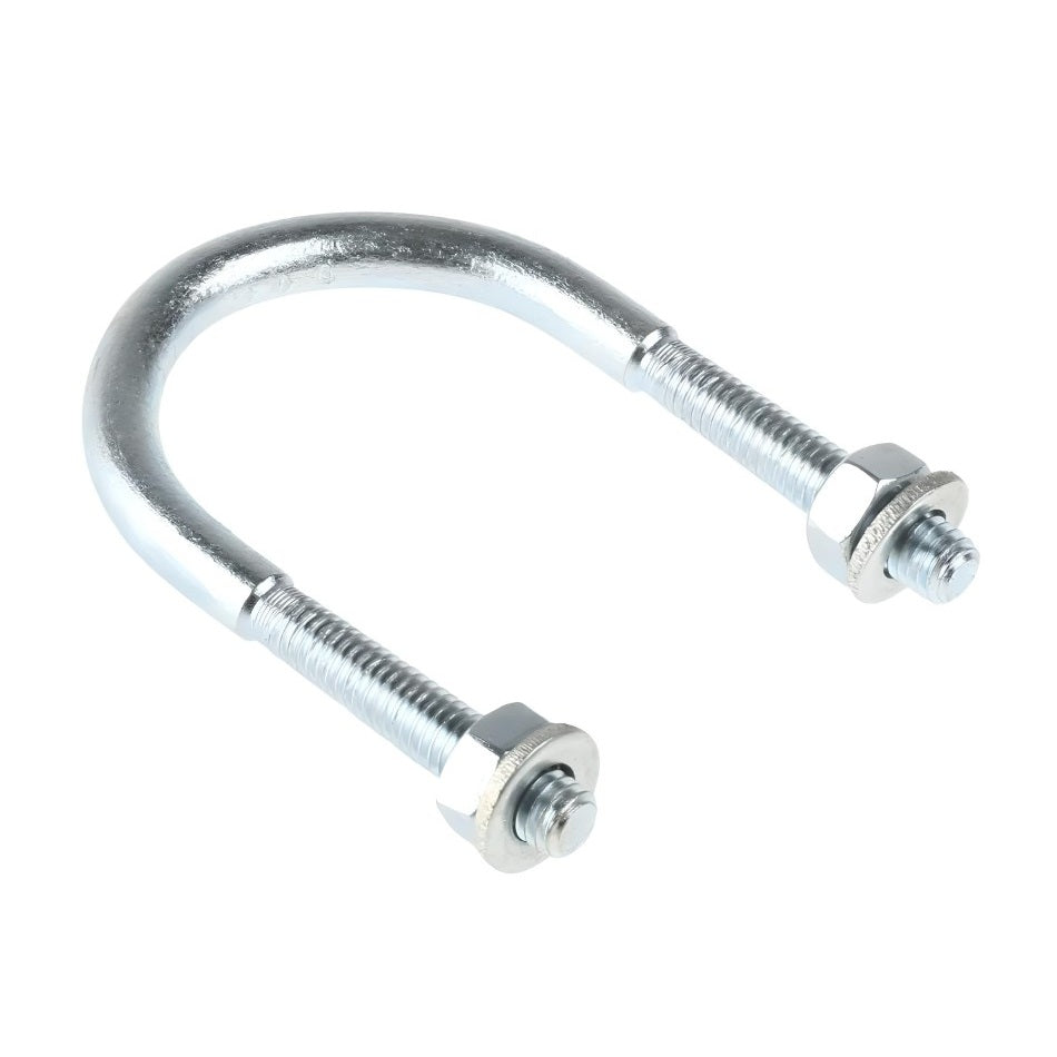 Zinc Plated U-Bolt 1" (ID) x 3/8"-16 x 2-1/4" (H)