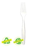 Ustensiles compostables recyclables – Cuillère à thé, cuillère à soupe, fourchette ou couteau (boîte de 1000)