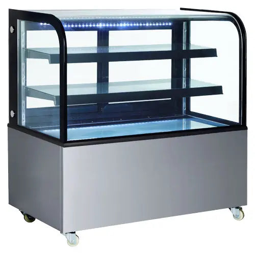 Vitrine de boulangerie sèche – 48 pouces – 400 L – Éclairage LED