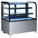 Vitrine de boulangerie sèche – 48 pouces – 400 L – Éclairage LED
