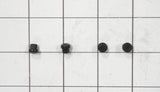 W10185266 4PK Burner Grate Foot Pad Kit for Whirlpool Range