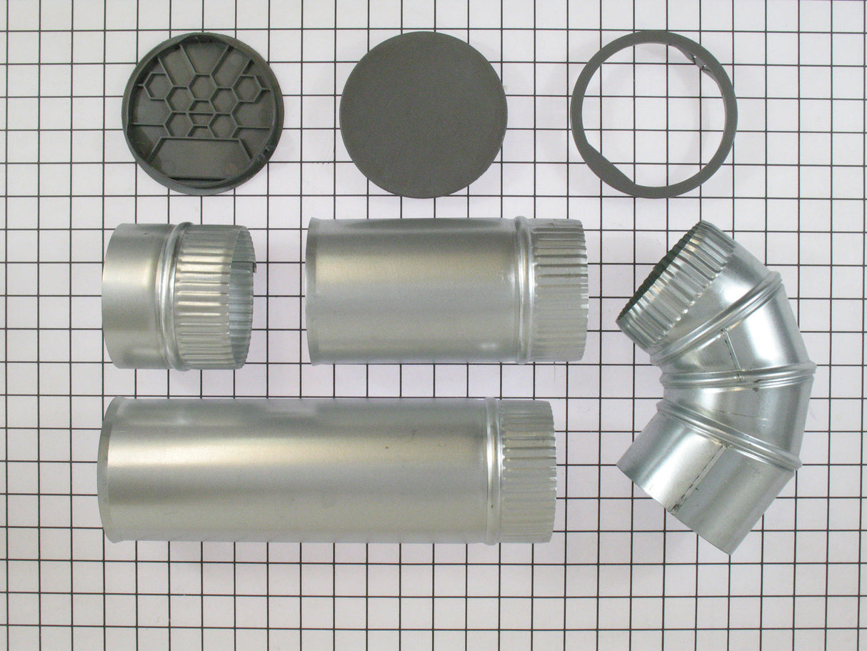 Whirlpool W10323246 4-Way Dryer Vent Kit for Dryers