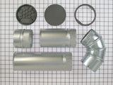 Whirlpool W10323246 4-Way Dryer Vent Kit for Dryers
