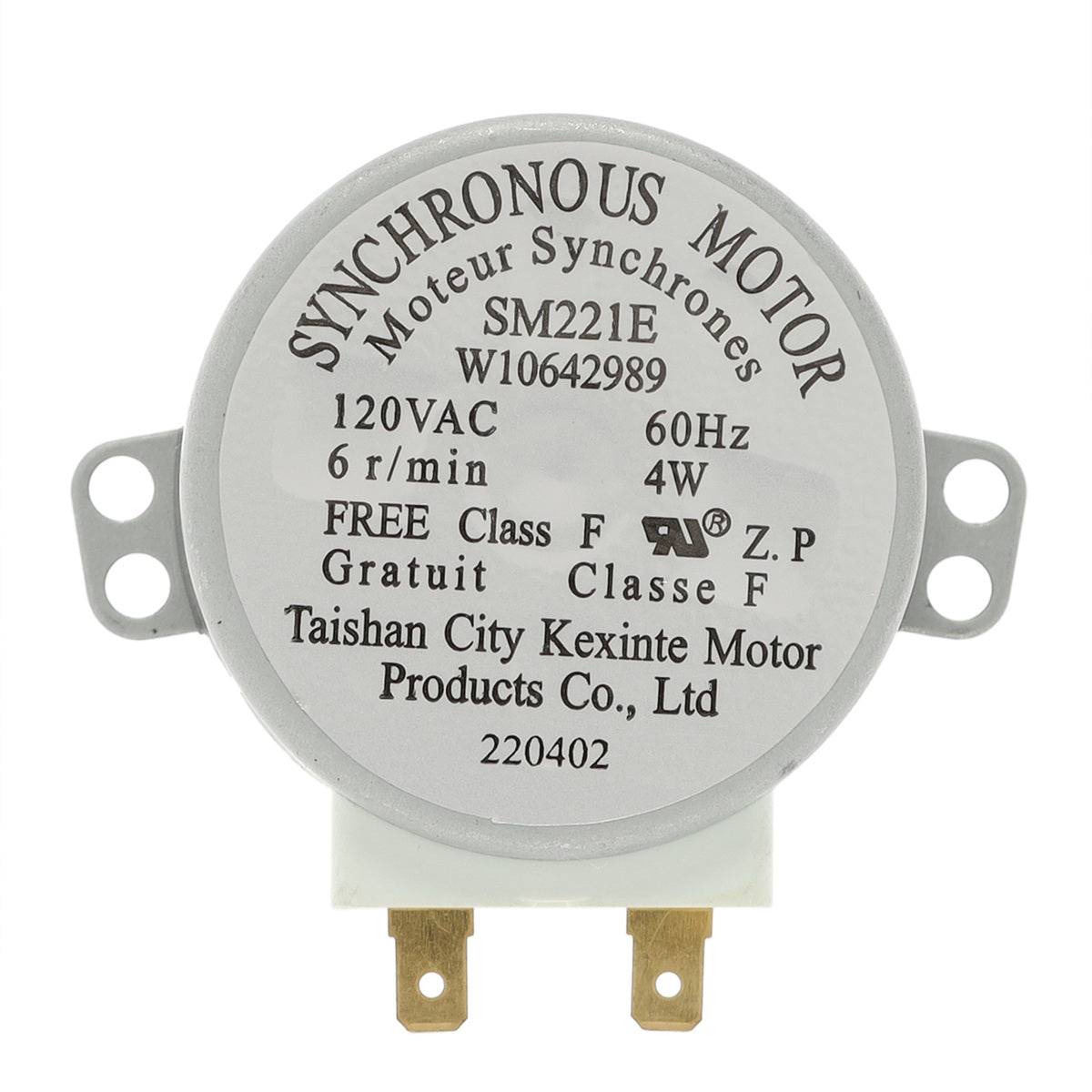 Whirlpool Microwave Turn Motor Part W10642989