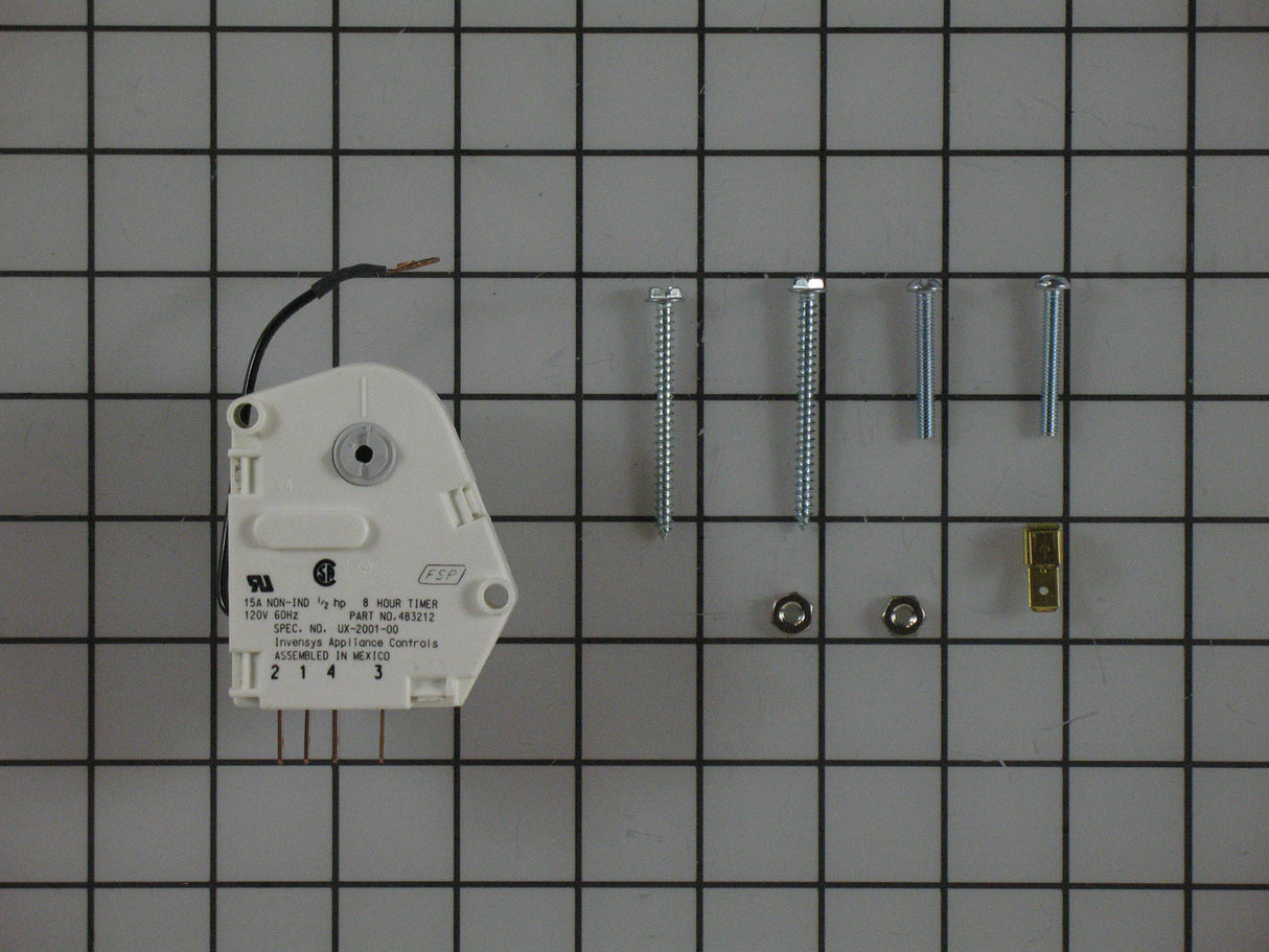 W10822278 Whirlpool Refrigerator Defrost Timer Part