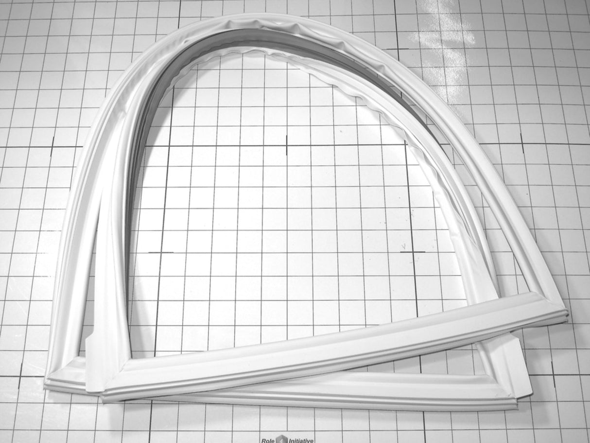 Whirlpool Fridge Door Seal, White - Part#: W10830189