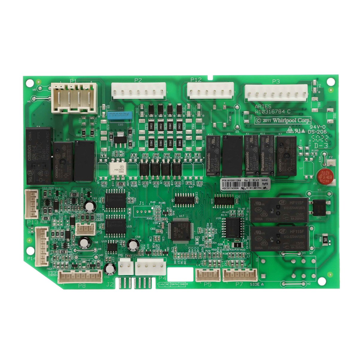 Whirlpool Refrigerator Control Board W10843055