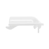 Whirlpool W10861225 White Dryer Door Handle Part