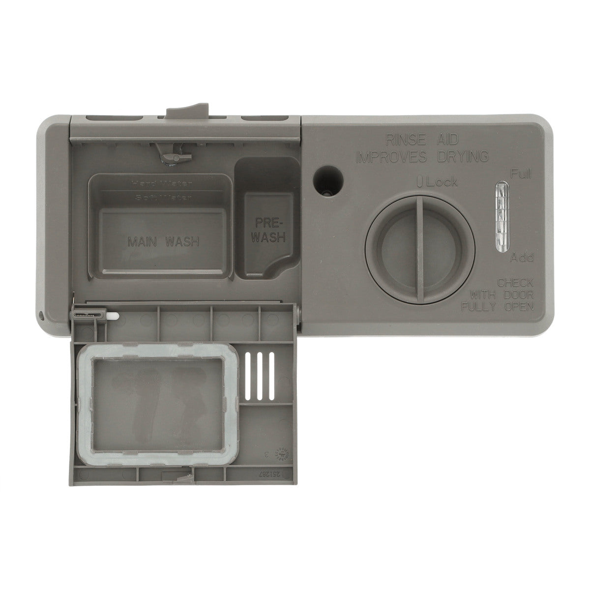 Whirlpool W11032769 Dishwasher Soap Dispenser Part