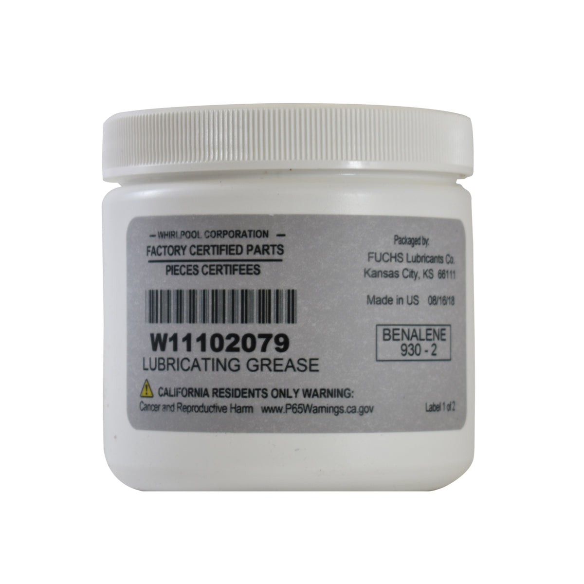 W11200218 KitchenAid Stand Mixer Lubricating Grease