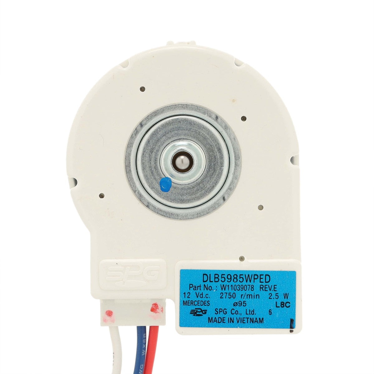 Whirlpool W11249952 Refrigerator Evaporator Motor Part