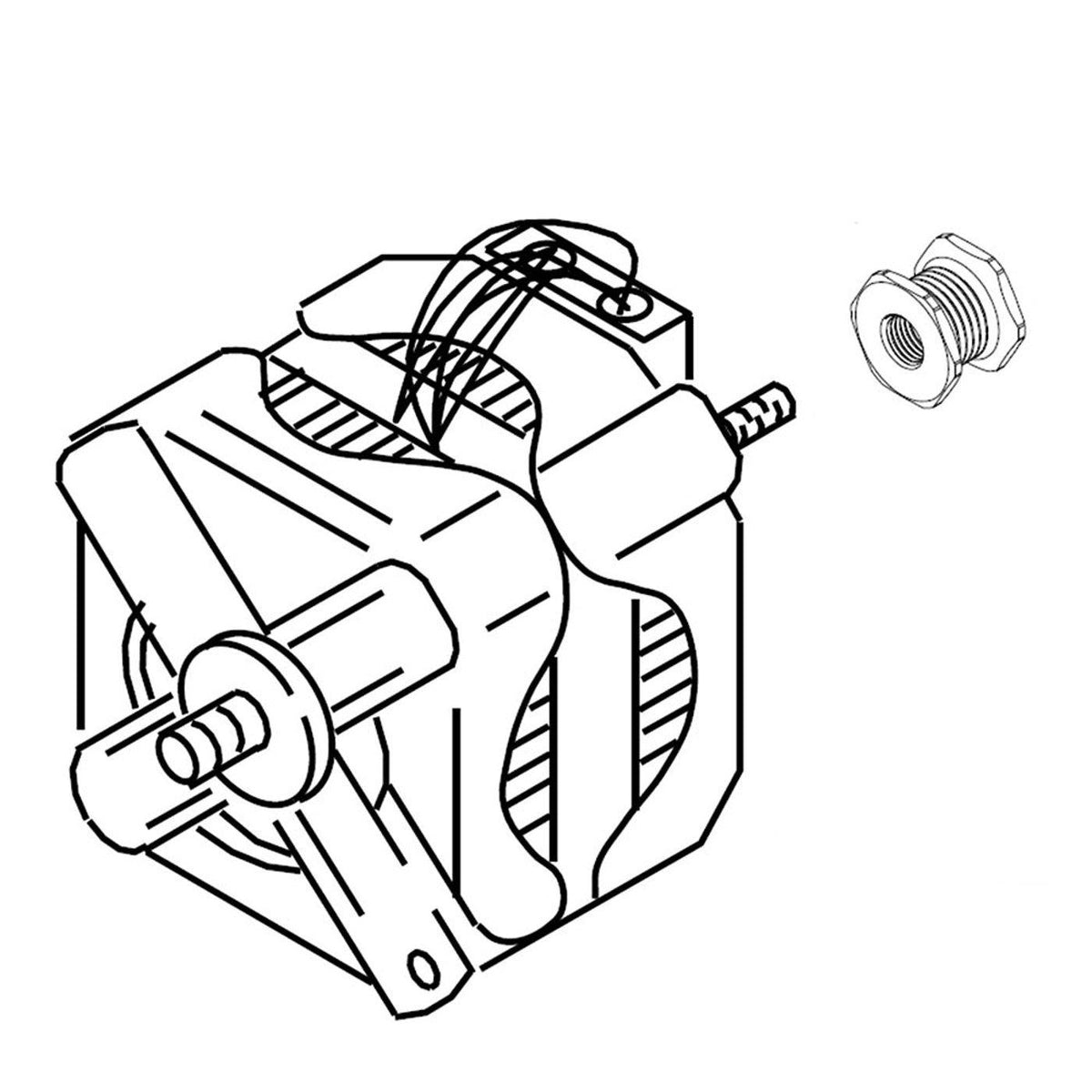 Whirlpool Dryer Drive Motor Part W11364931
