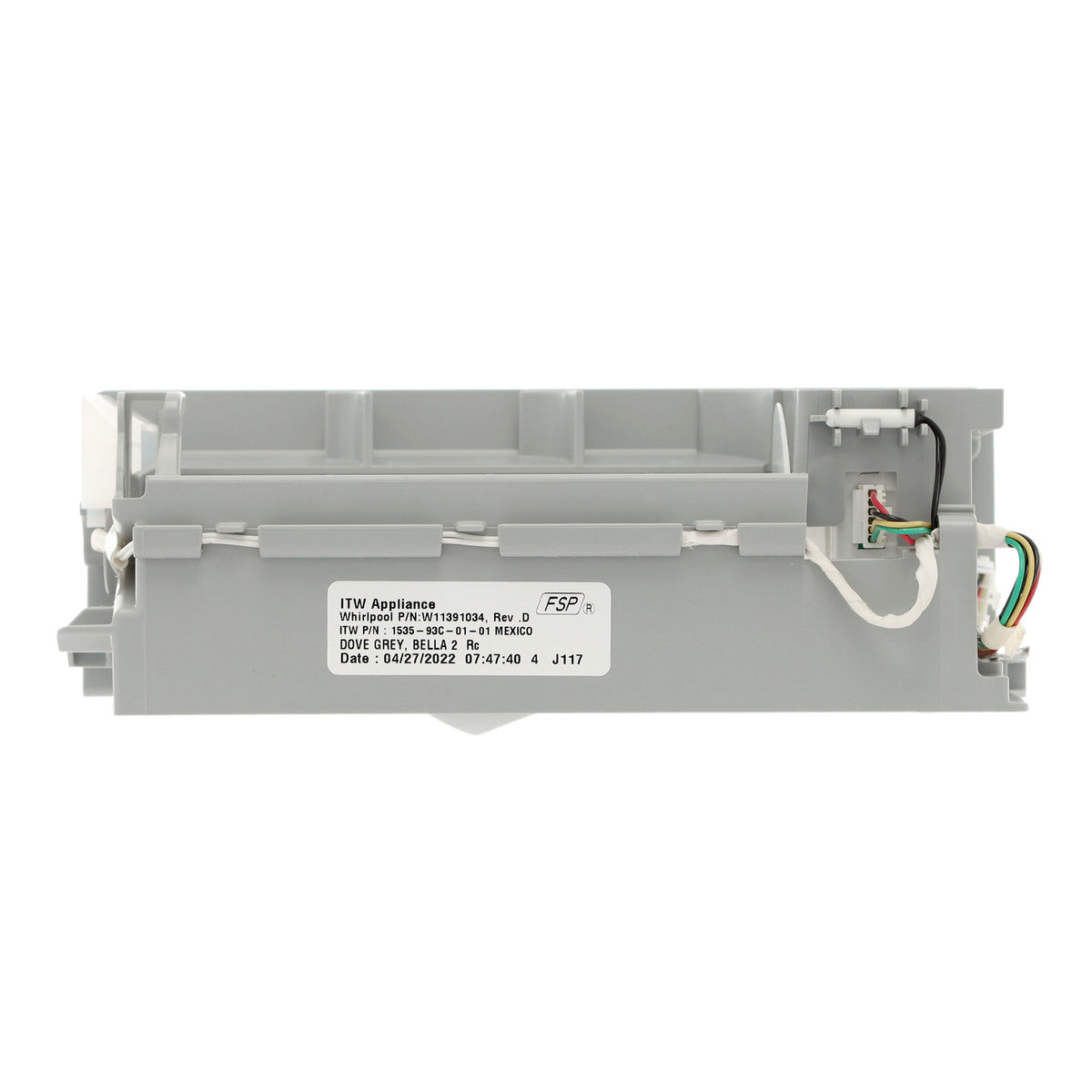 Whirlpool Refrigerator Ice Maker Part W11557001