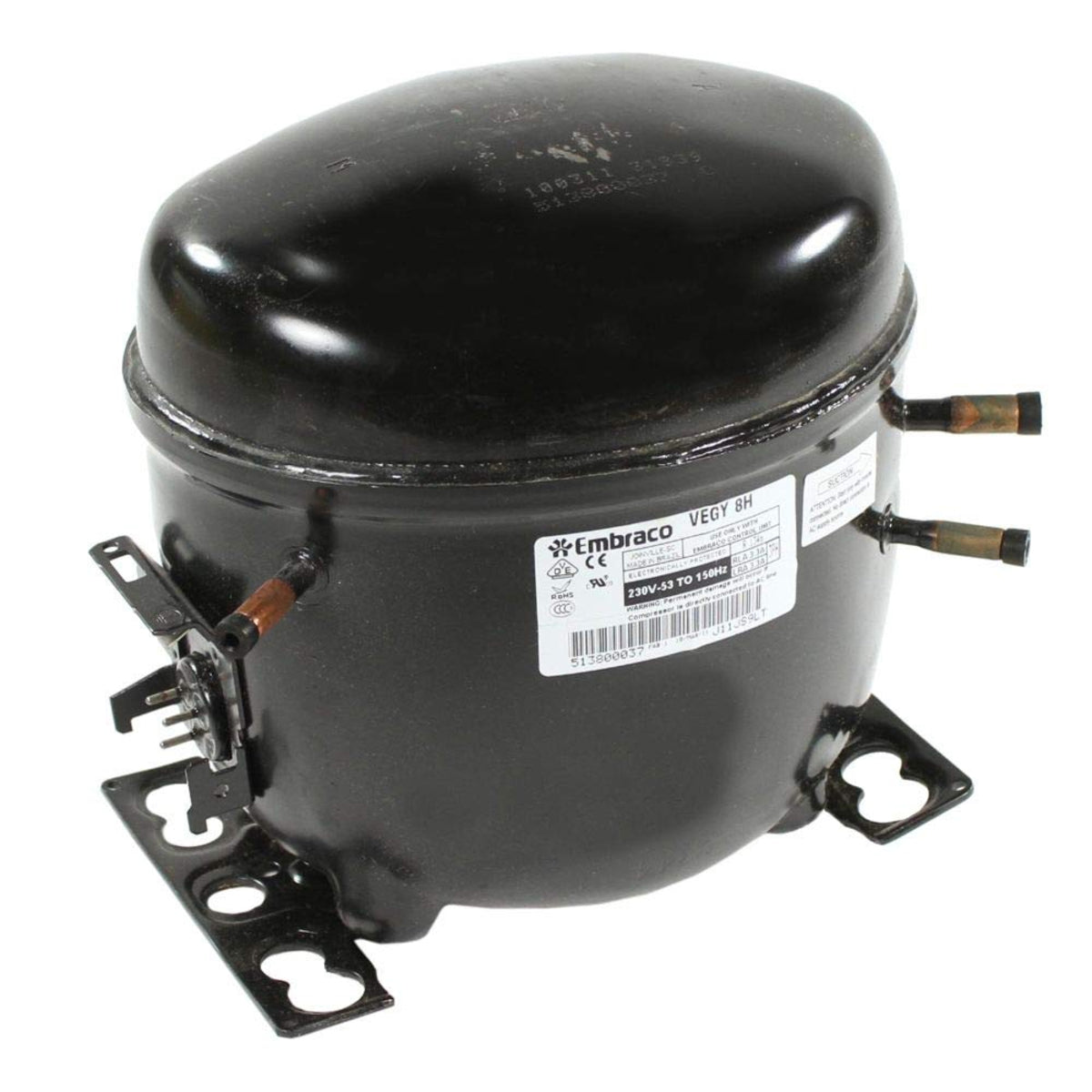 Whirlpool Refrigerator Compressor Part W11580057