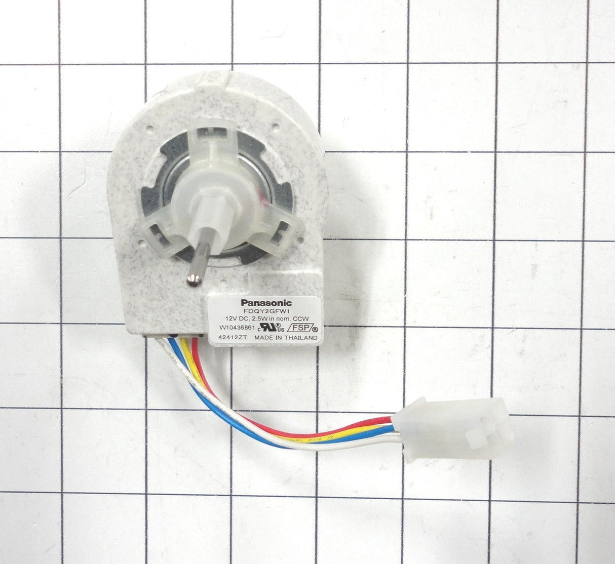 W11671461 Evaporator Fan Motor for Whirlpool Fridge