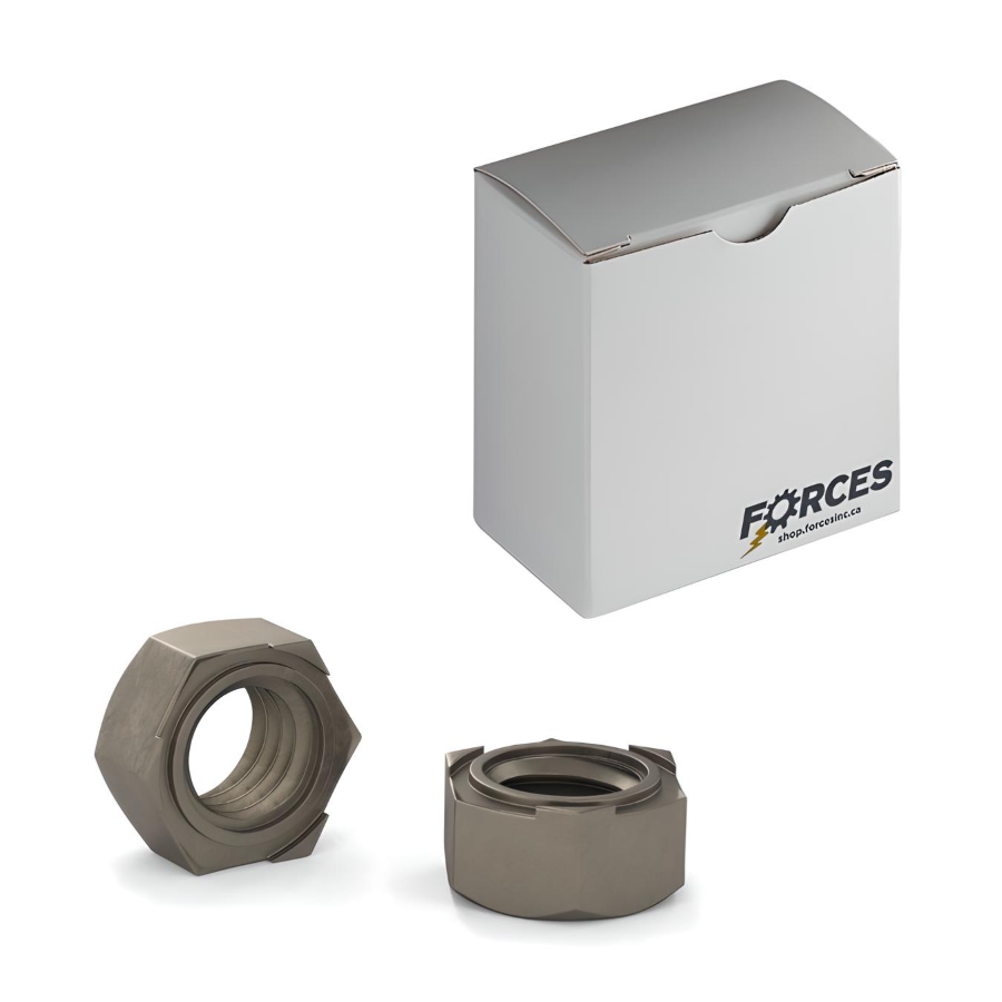 1/4"-20 Hex Weld Nut - Stainless Steel 18-8
