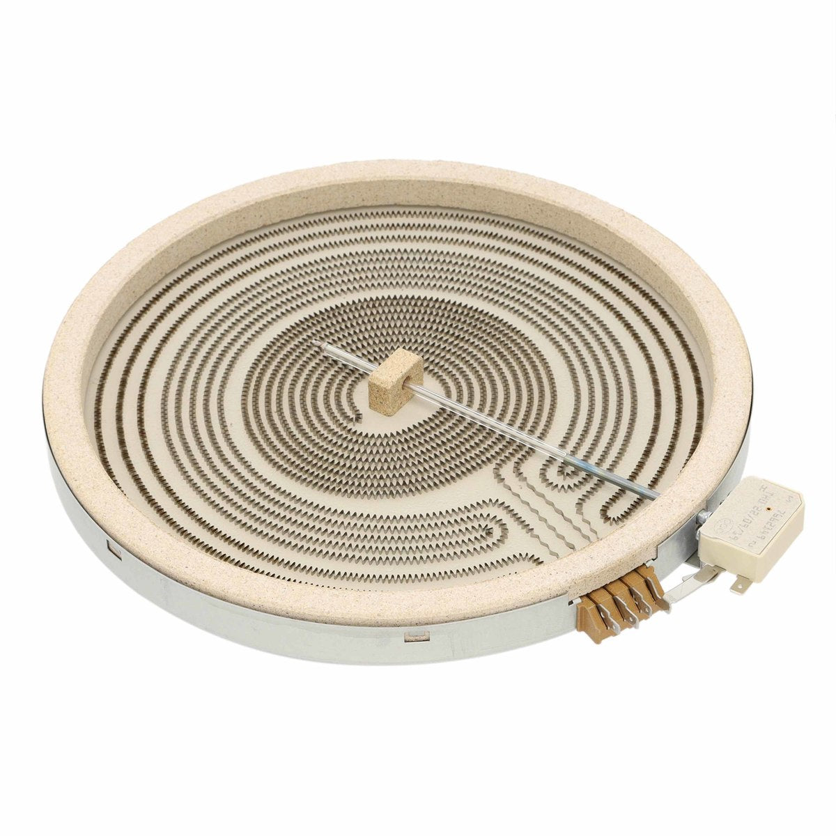GE WG02F02055 Triple Radiant Cooktop Element, 12"