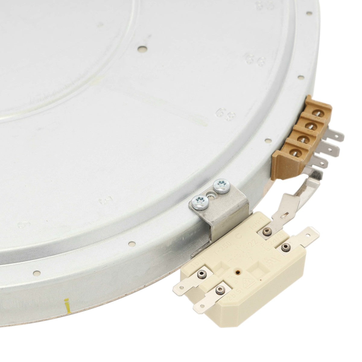 GE WG02F02055 Triple Radiant Cooktop Element, 12"