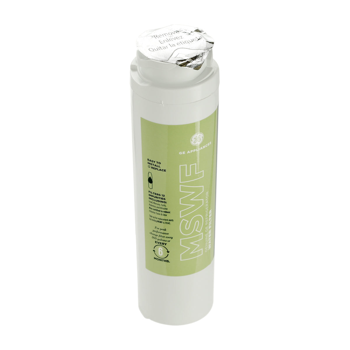 GE MSWF Smartwater Fridge Filter - Refrigerator Water Purifier
