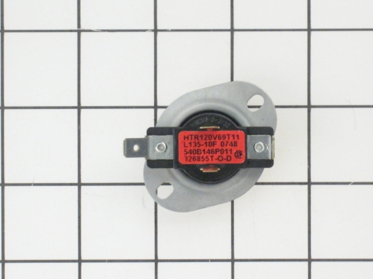 GE Dryer Outlet Control Thermostat, Part#: WG04F01127