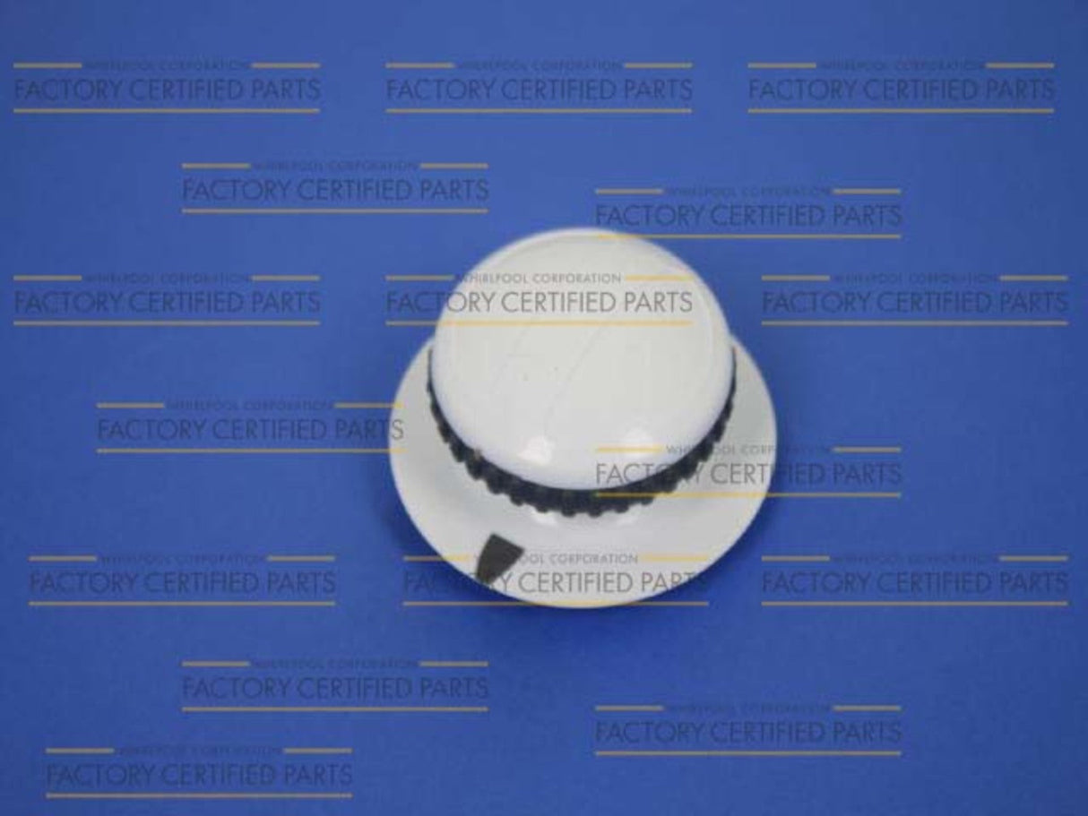Whirlpool WP37001184 White Timer Knob for Dryer